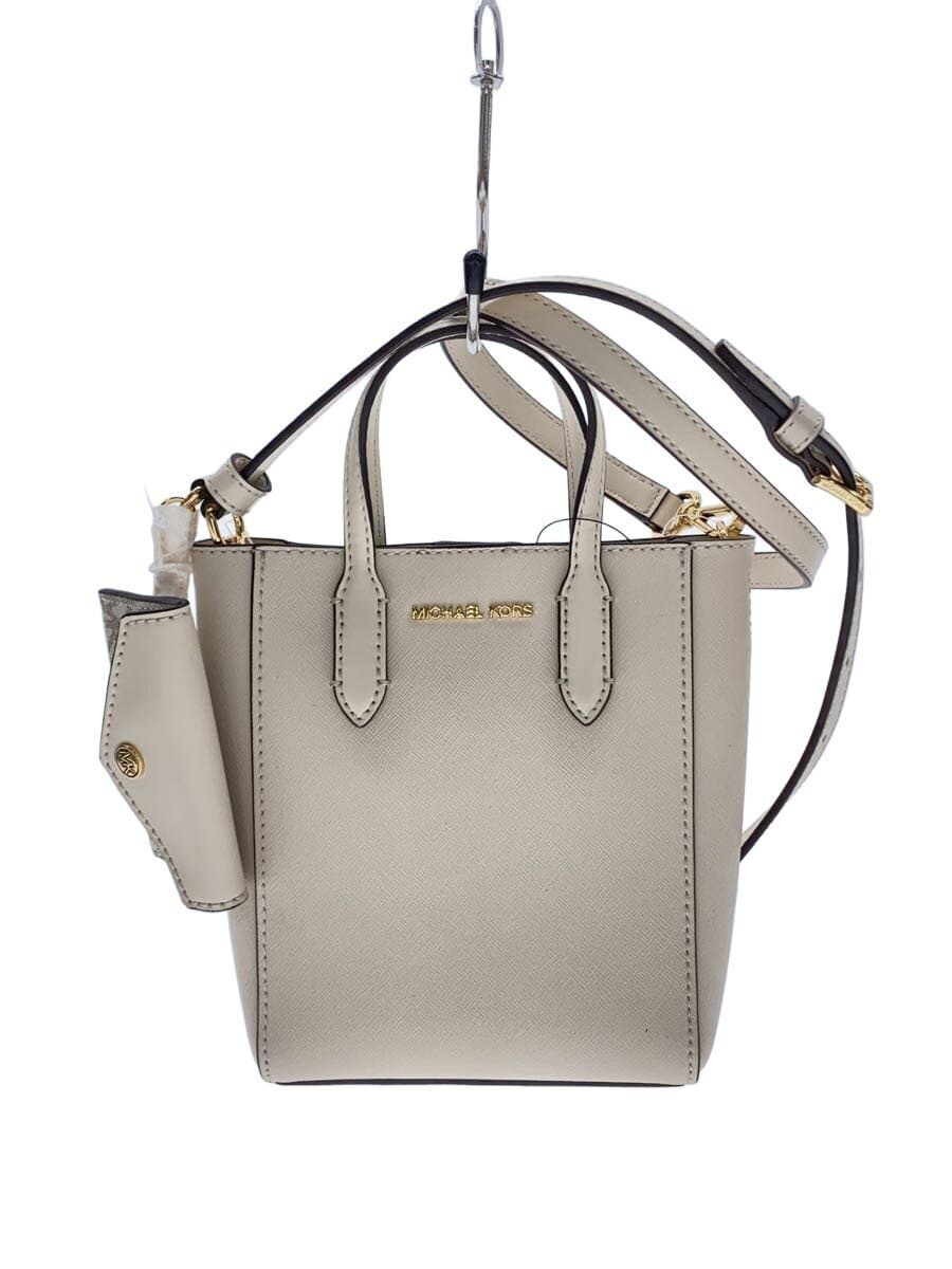 MICHAEL KORS Shoulder Bag PVC WHT Solid 35F4G2VC0T
