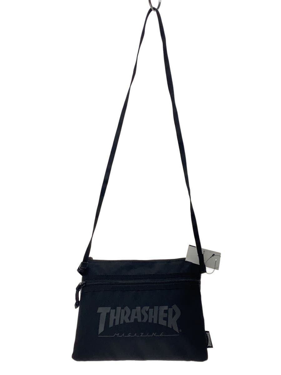 THRASHER Shoulder Bag BLK