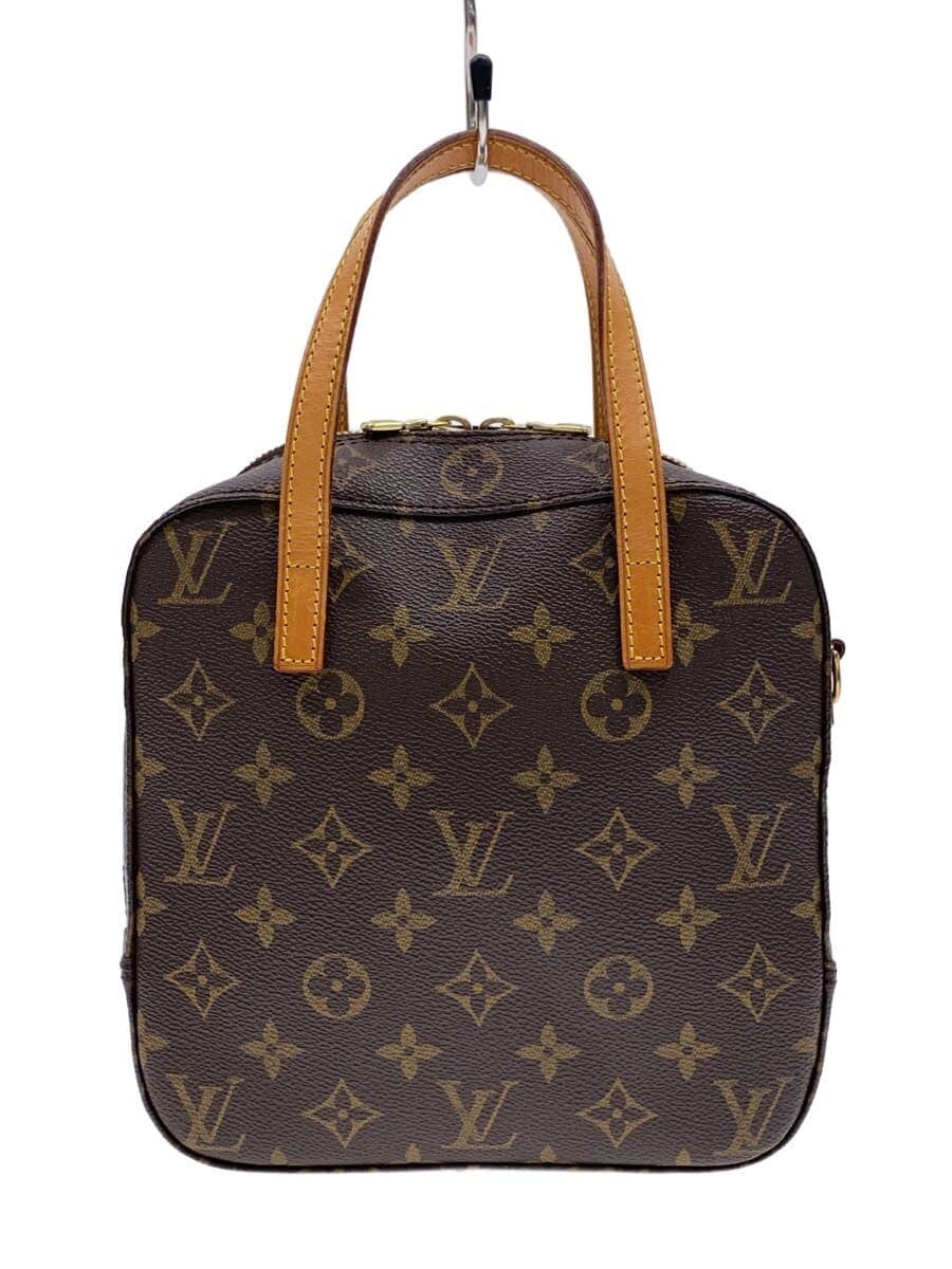 LOUIS VUITTON Spontini _Monogram Canvas PVC BRW
