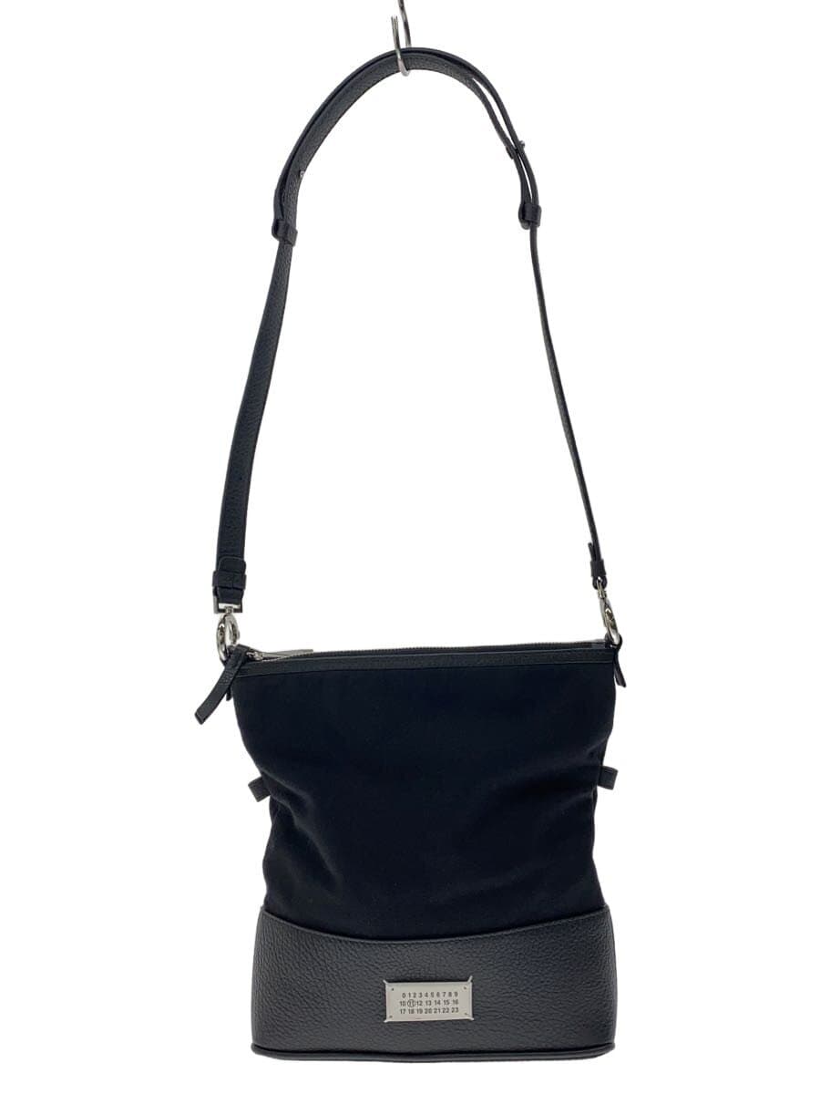 Maison Margiela5AC Hobo Small Bag Canvas BLK SB1WG0042 P4348