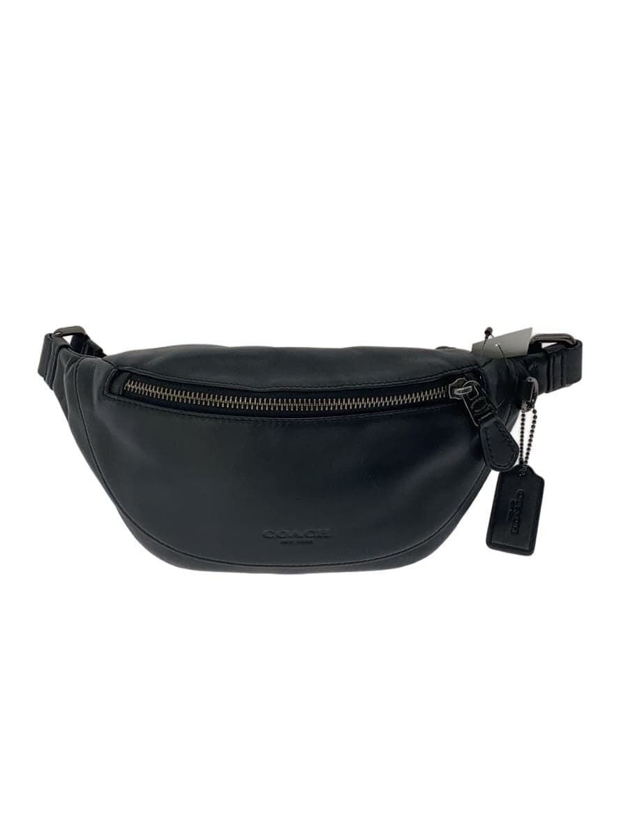 COACH Waist Bag Leather BLK F84710