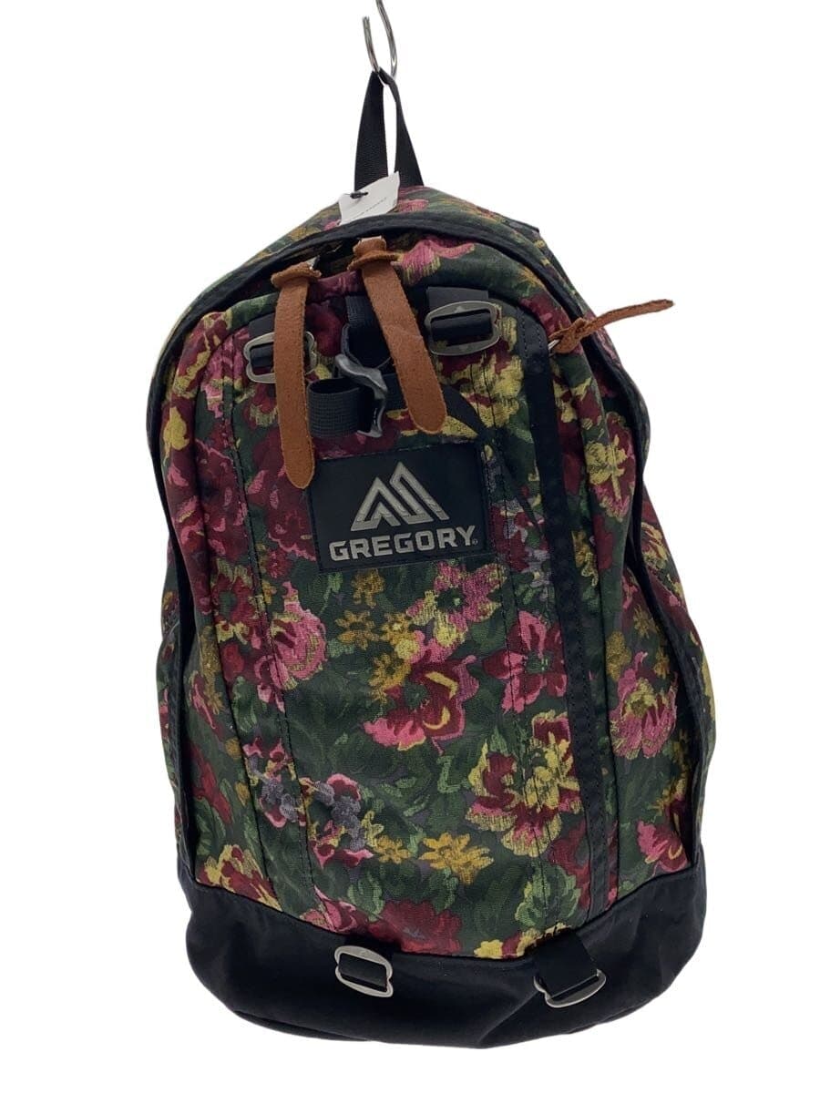 GREGORY backpack -- multicolor flower pattern half-day mini