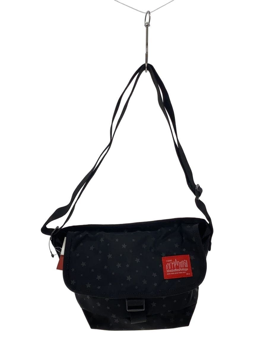 Manhattan Portage Shoulder Bag Nylon BLK All Over Pattern
