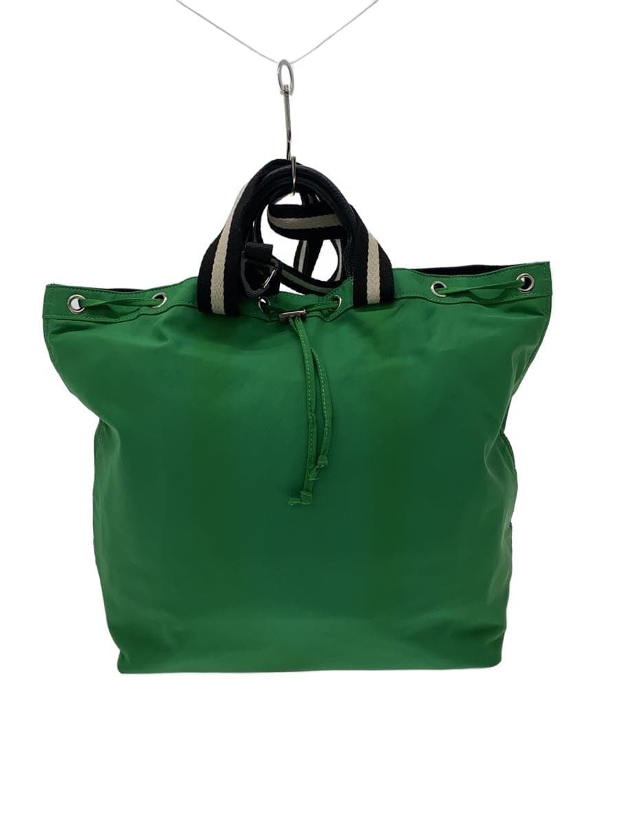 nouer Tote Bag Polyester GRN Solid