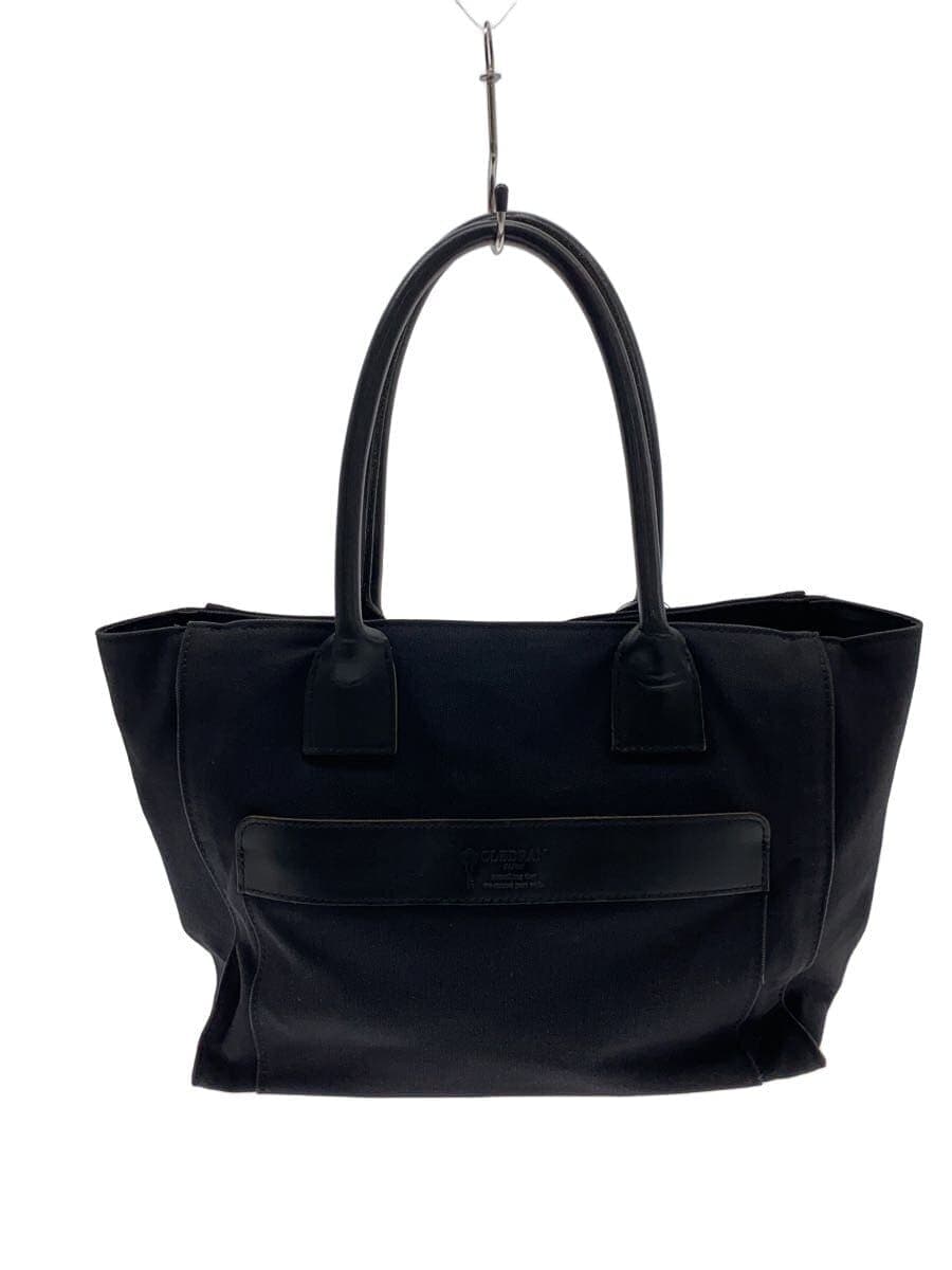 CLEDRAN Tote Bag Canvas BLK Solid