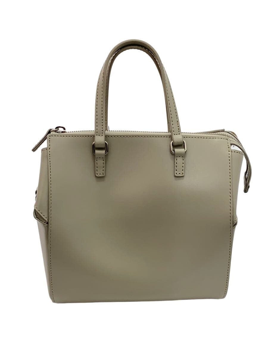 YAHKI Handbag Leather CRM Solid