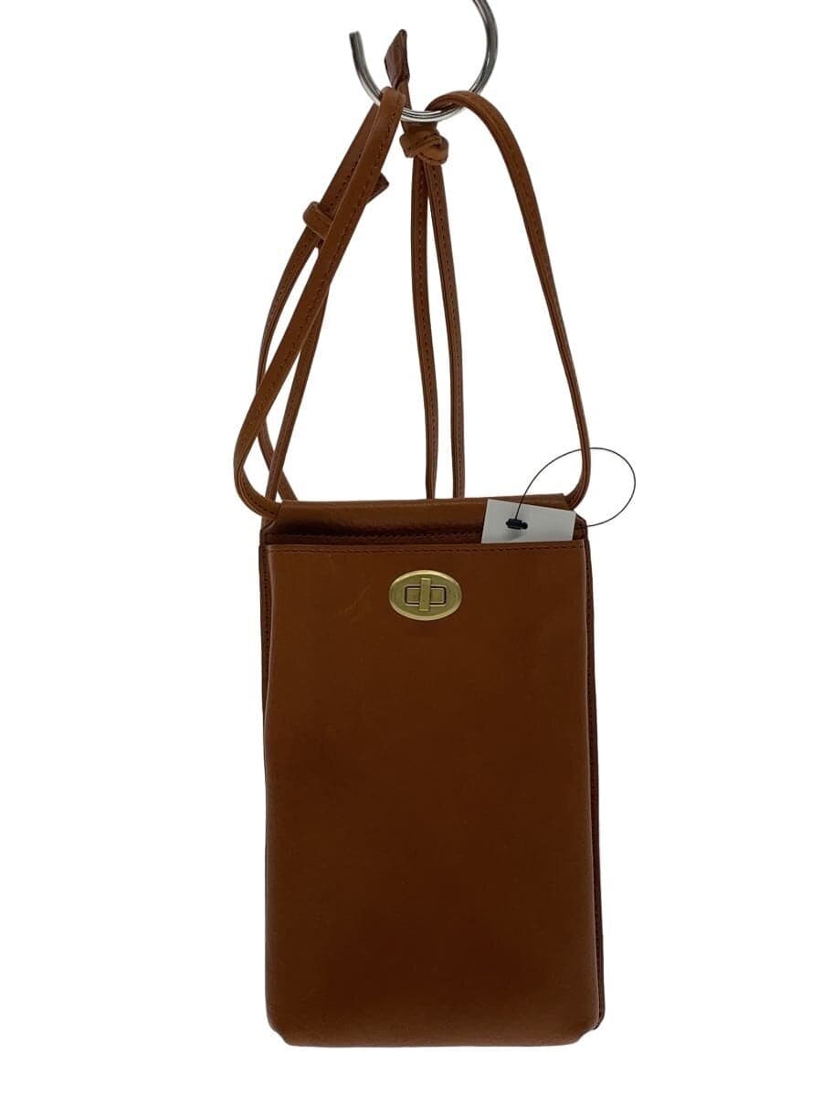 SLOW Shoulder Bag Leather CML