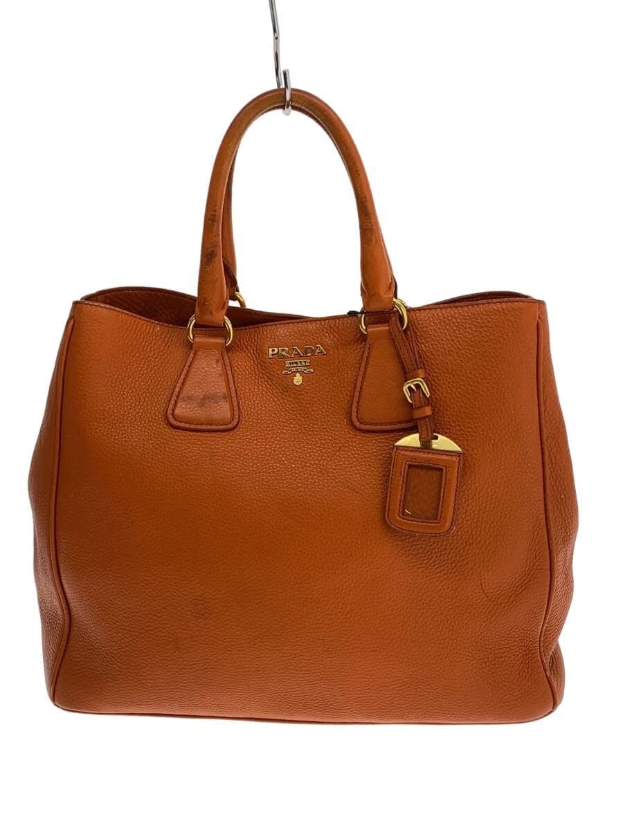 PRADA Tote Bag Leather ORN