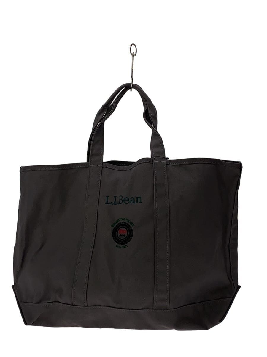 L.L.Bean Tote Bag Canvas GRY 301371