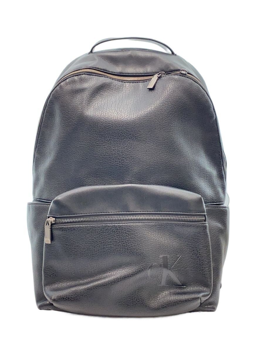 Calvin Klein Backpack Leather BLK