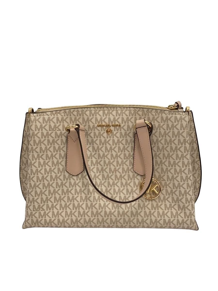 MICHAEL KORS shoulder bag leather PNK all-over pattern 30s1gens2b