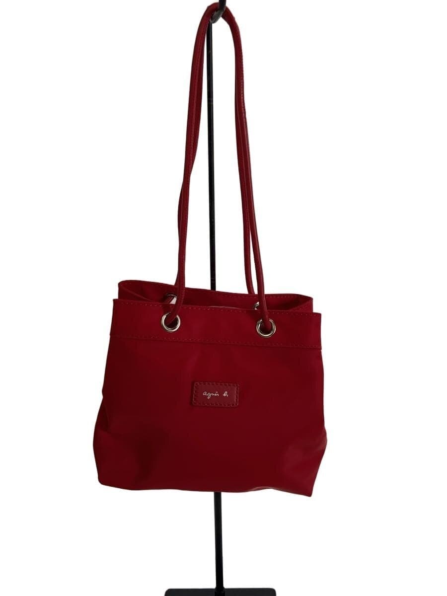 agnes b. × ADAM ET ROPE shoulder bag -- RED ×ADAM ET ROPE