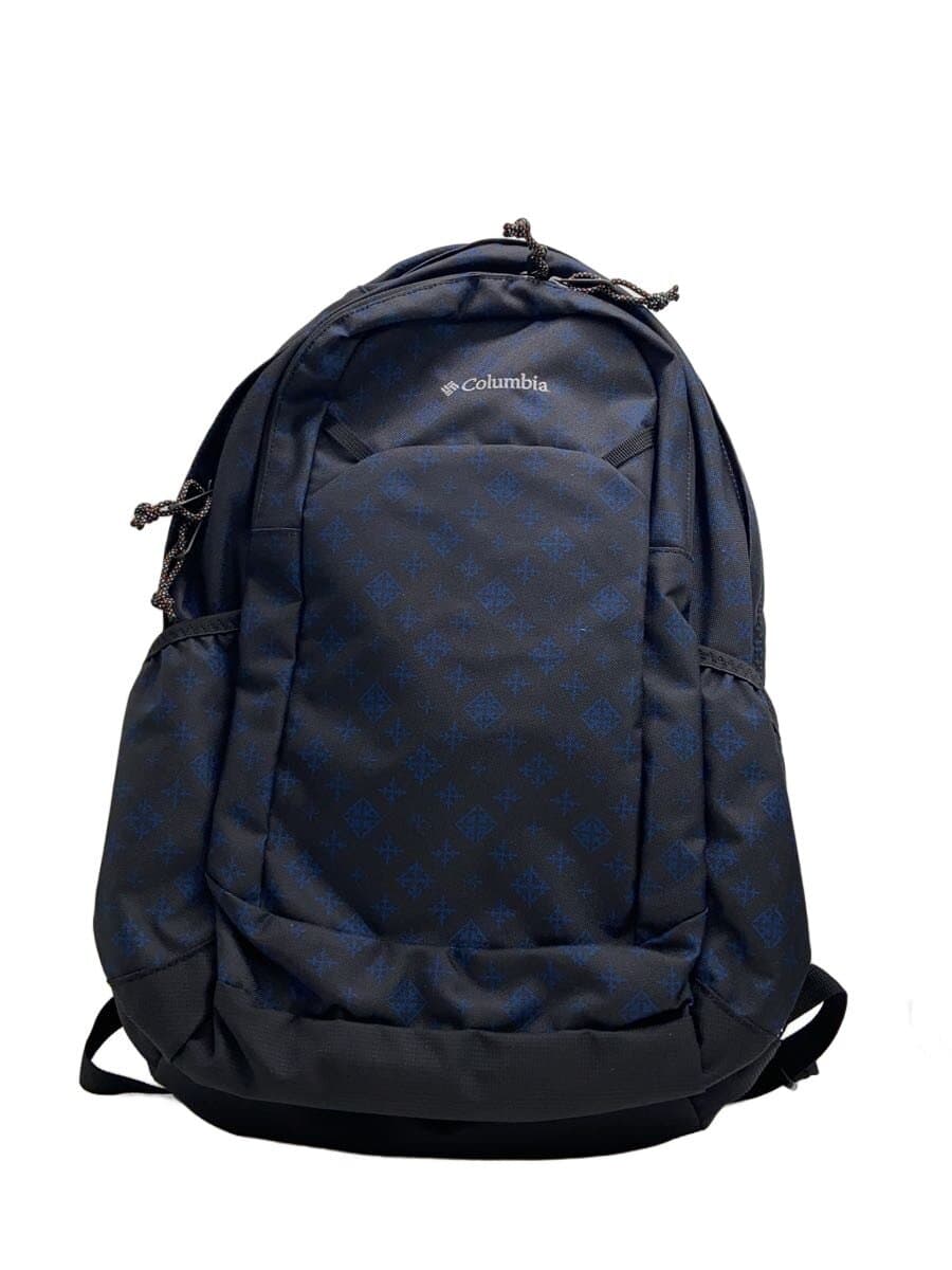 Columbia × Daily russet backpack -- BLK all-over pattern PU8717 ×Daily russet