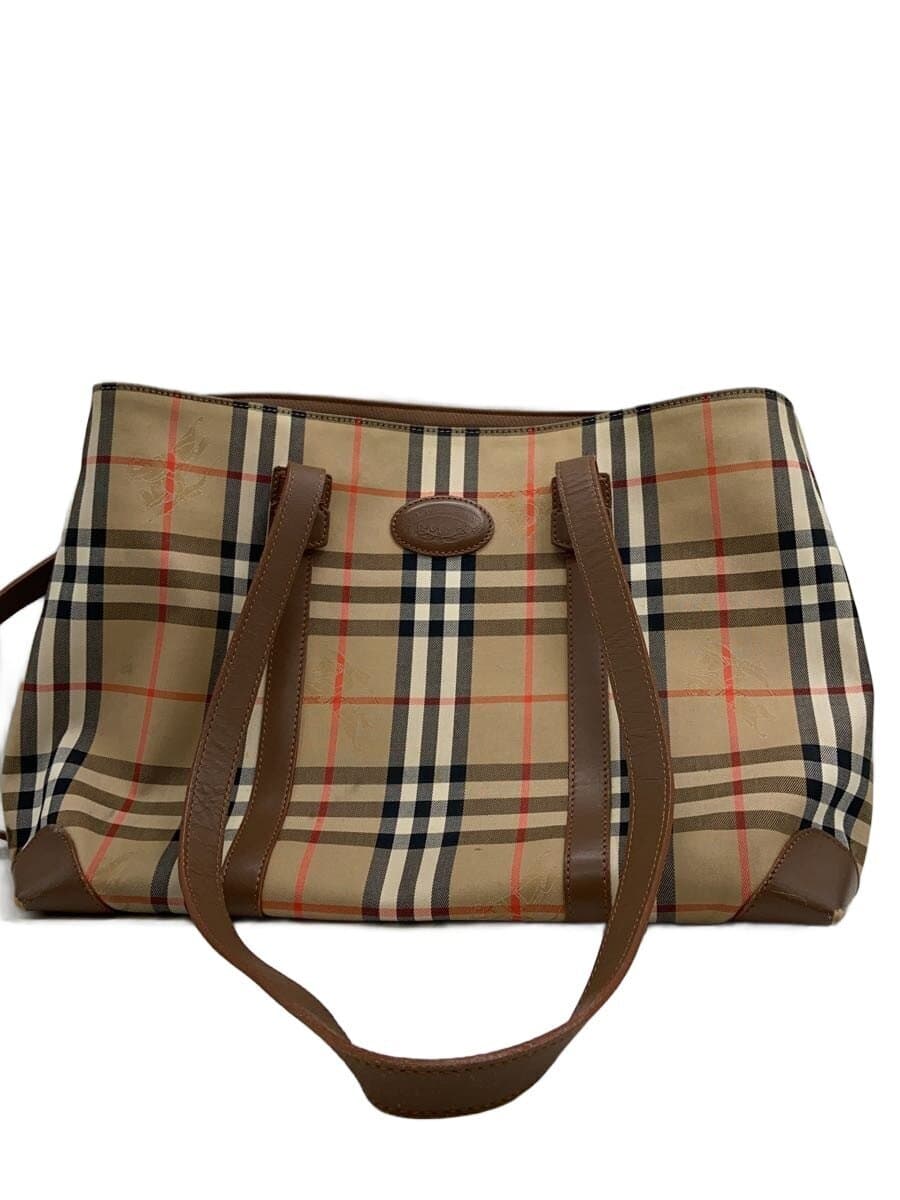 BURBERRY tote bag -- BEG check Nova check condition considered
