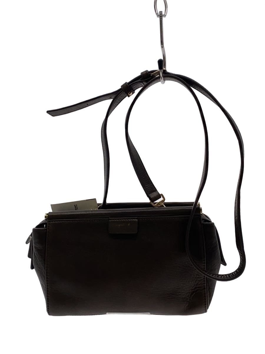 agnes b. Shoulder Bag Faux Leather
