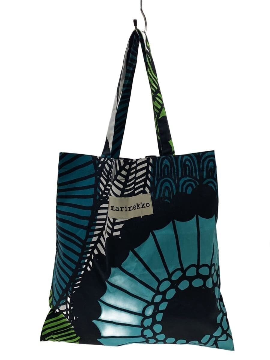 marimekko Tote Bag Cotton Multicolor All Over Pattern