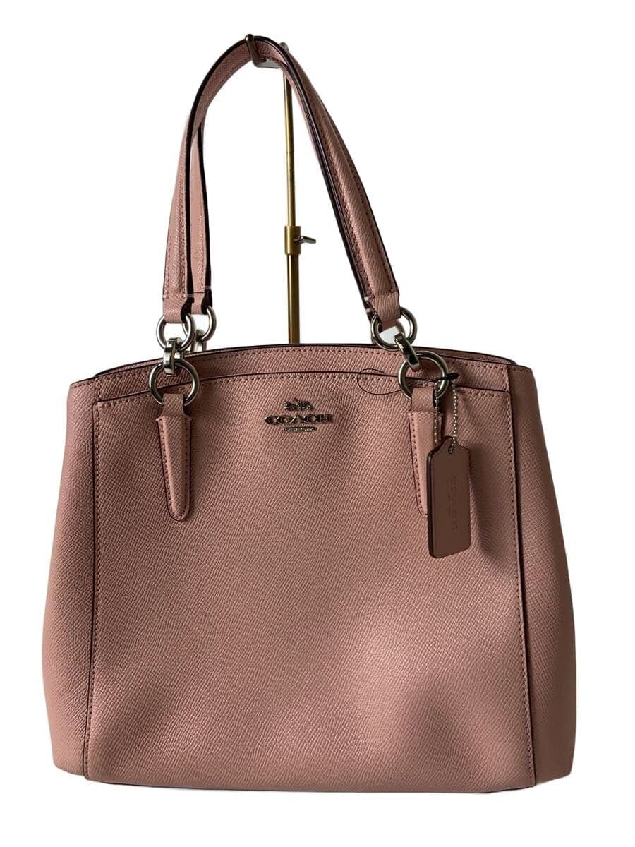 COACH Shoulder Bag Leather Pink Solid Color M1722-F57847 2-Way