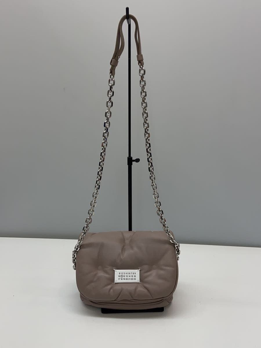 Maison Margiela Shoulder Bag Leather BEG Solid S56WG0181