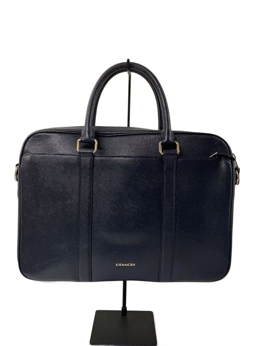 COACH Bag Leather NVY Solid F59057