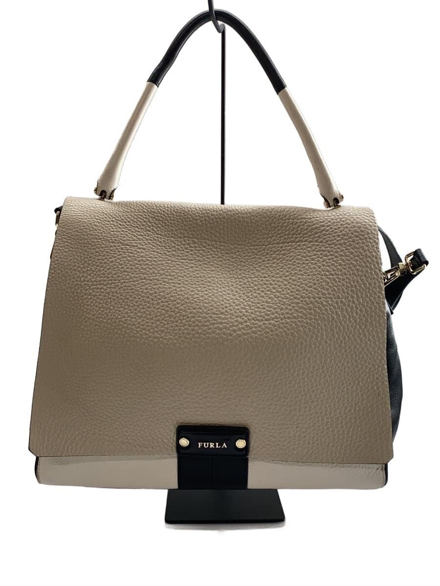 FURLA Bag Leather WHT