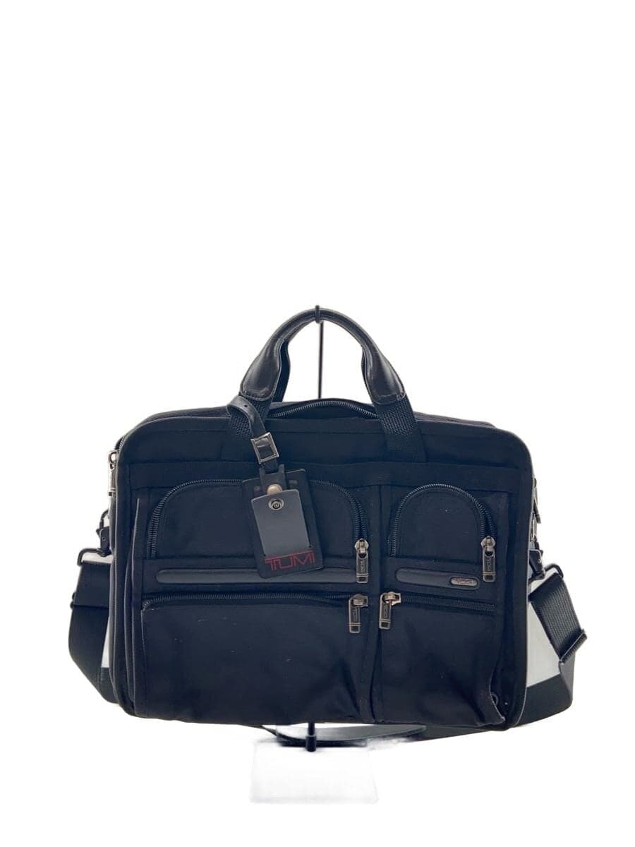 TUMI briefcase -- Black Black Solid