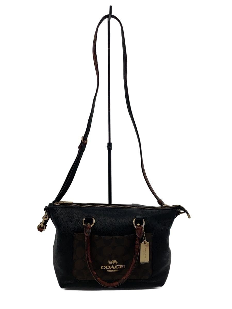 COACH shoulder bag -- BLK F34281