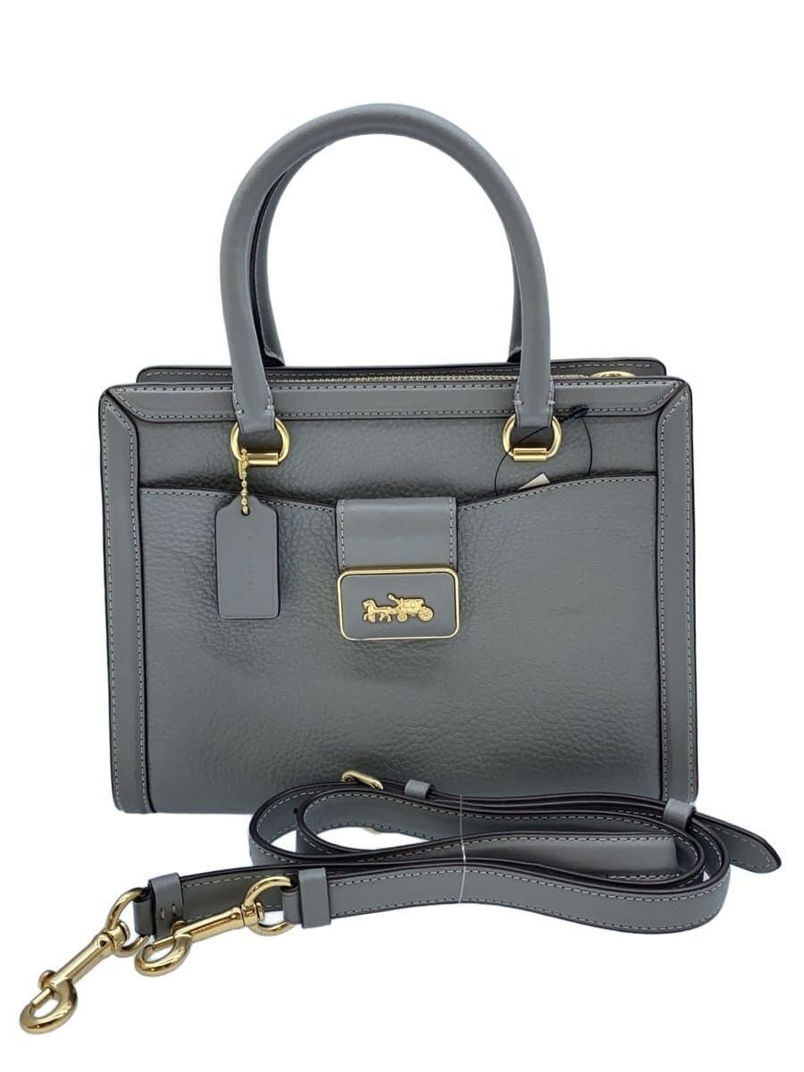 COACH Grace Carry-All Leather GRY CE606