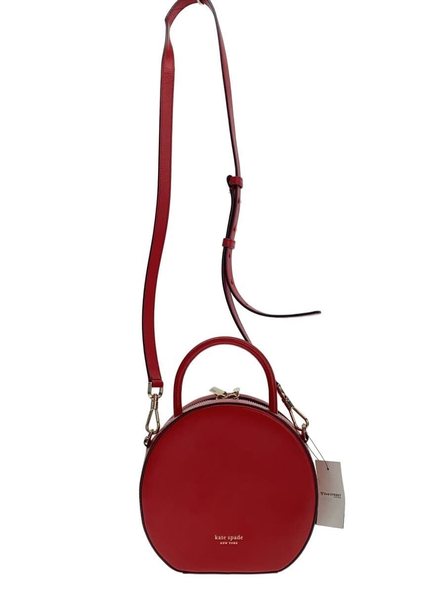 kate spade new york Andi Canteen 2-Way Shoulder Bag Leather RED