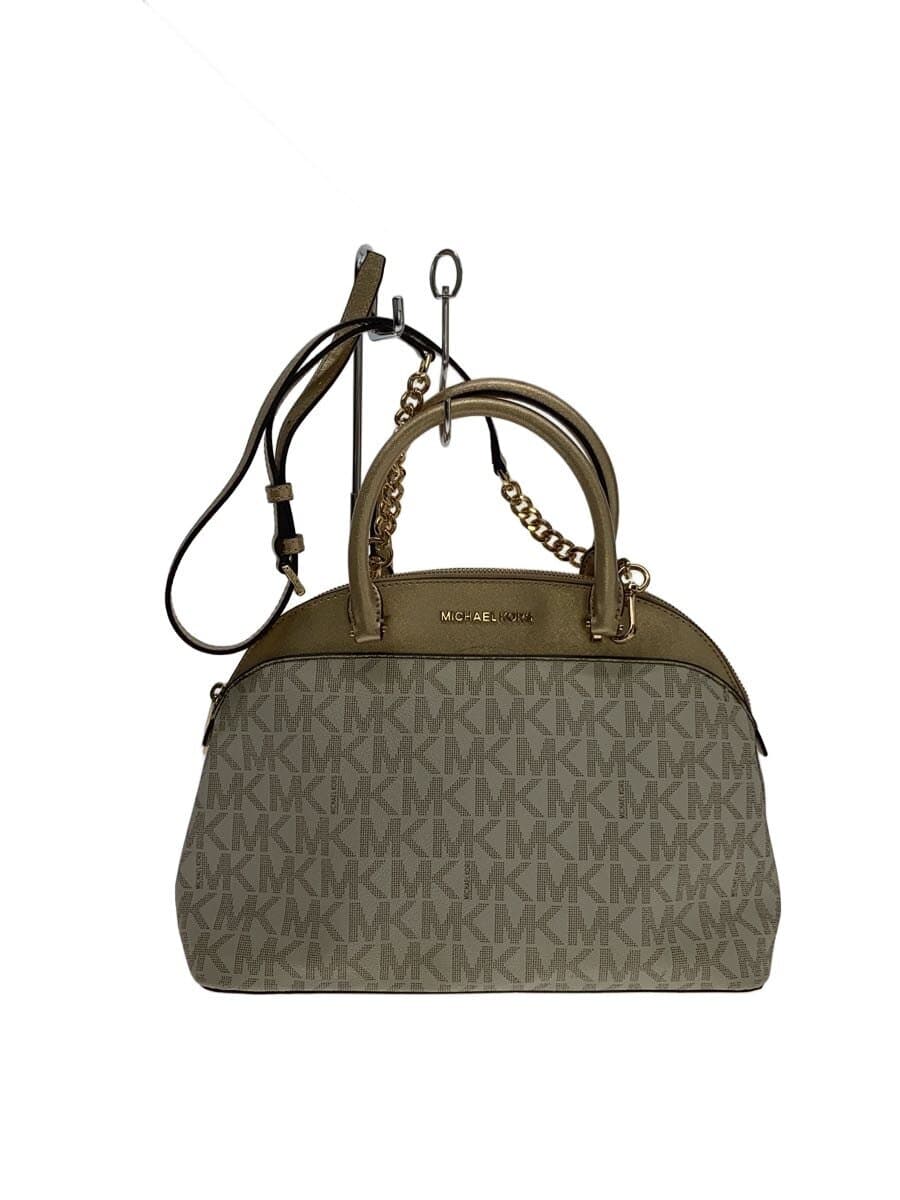 MICHAEL KORS Shoulder Bag BEG All Over Pattern 35H7GY3S7M