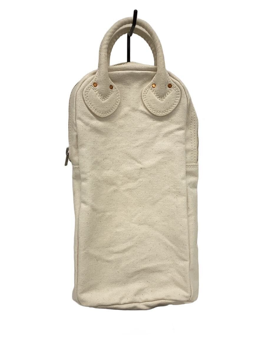 CHACOLIBL37 BOSTON TYPE A Handbag Canvas WHT Solid