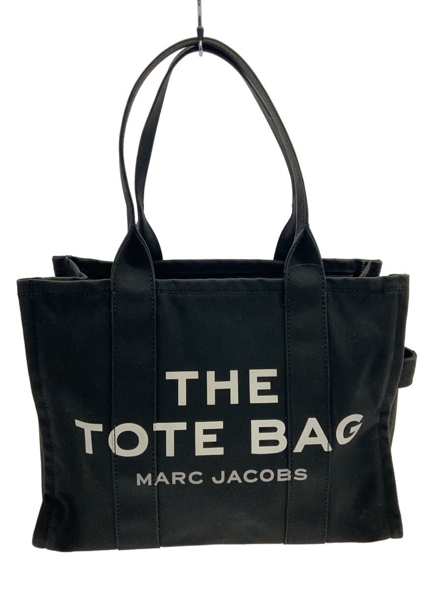 MARC JACOBS The Canvas Tote Bag Large BLK Solid M0016156001 Wear Fade
