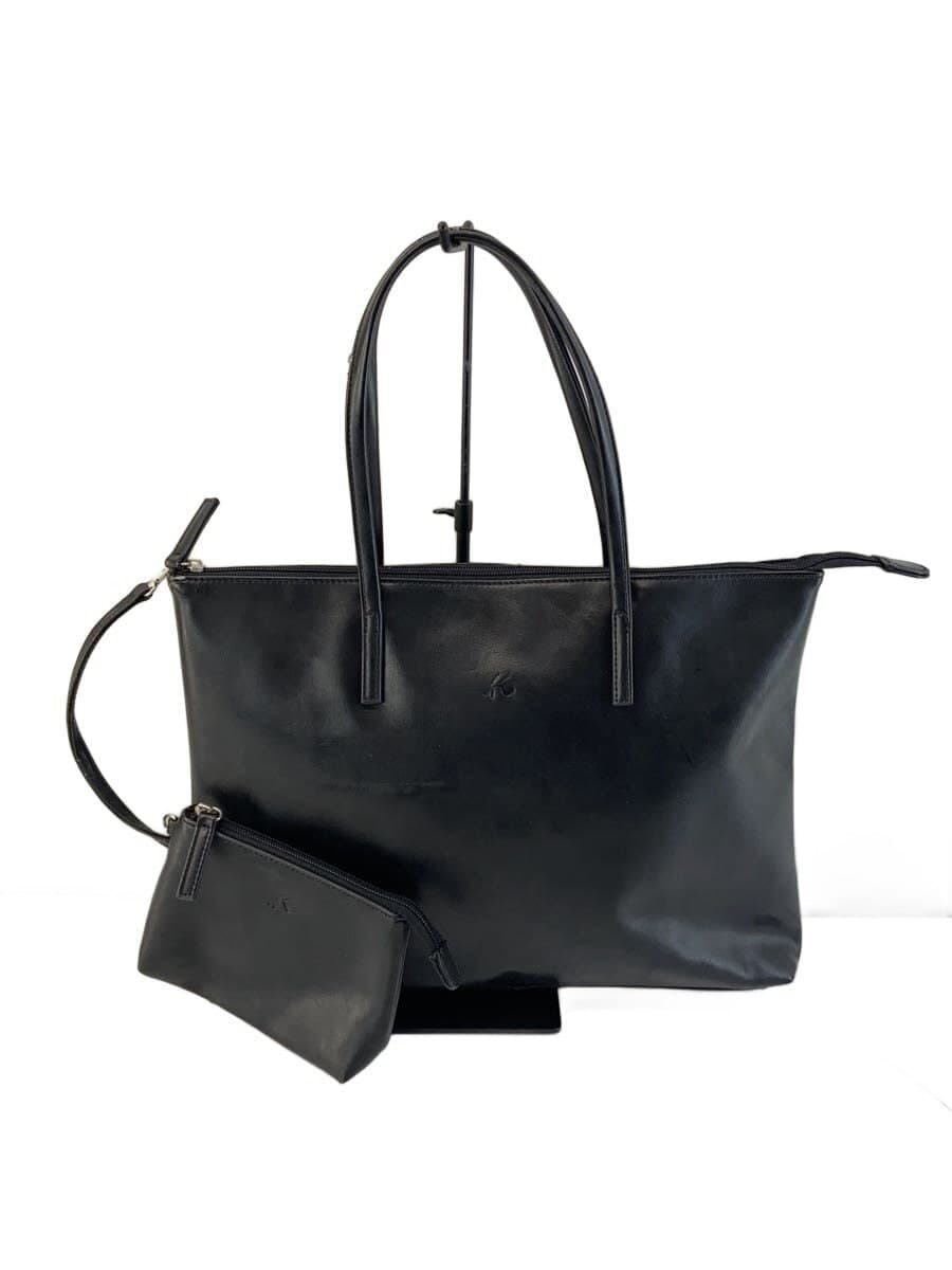 Kitamura K2 Tote Bag Leather BLK