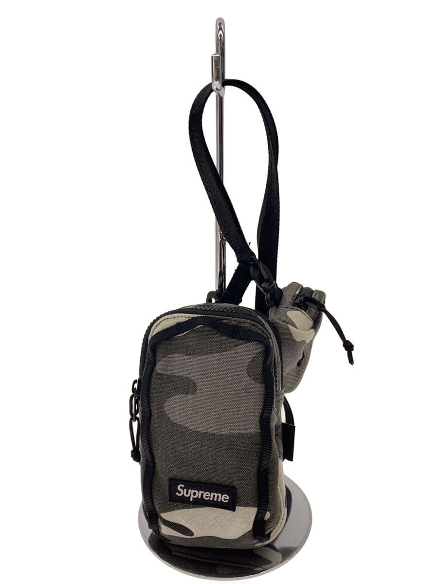 Supreme Shoulder Bag Cotton Gray Camo