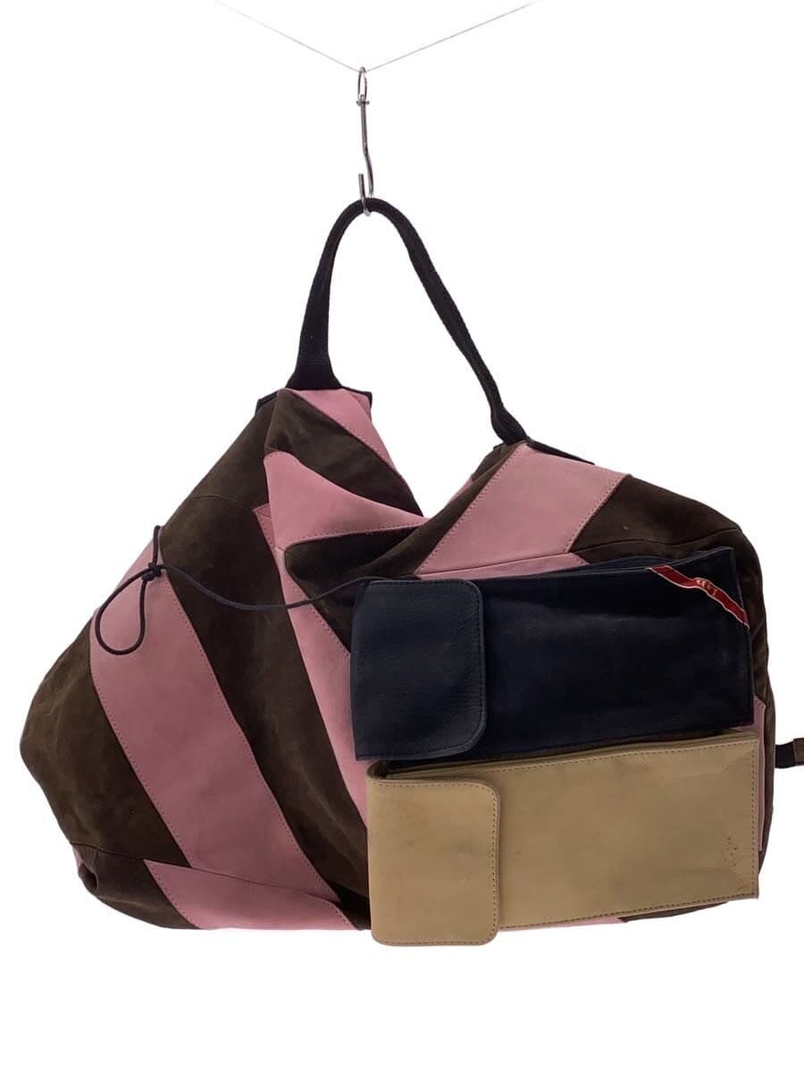 LEH Shoulder Bag Leather BRW