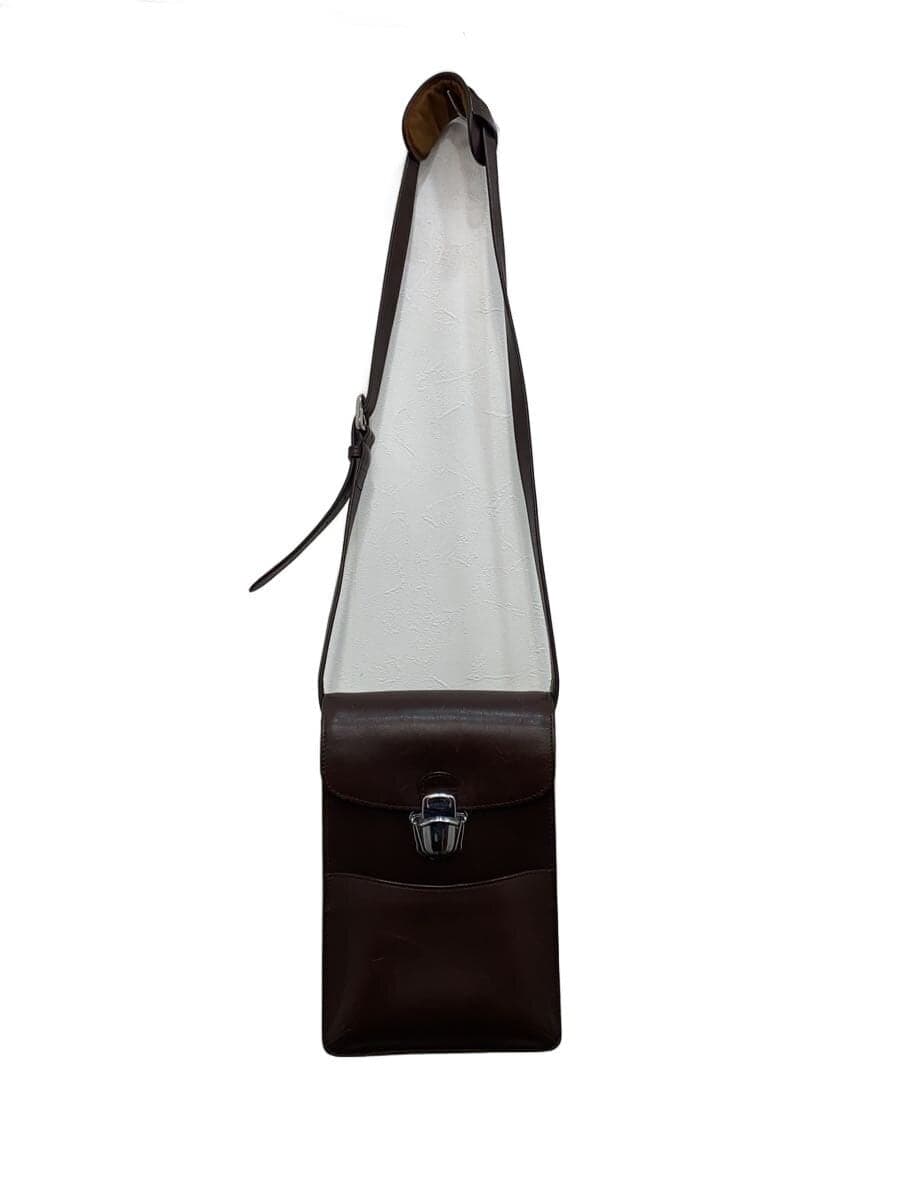 SOMES SADDLE Shoulder Bag Leather BRW