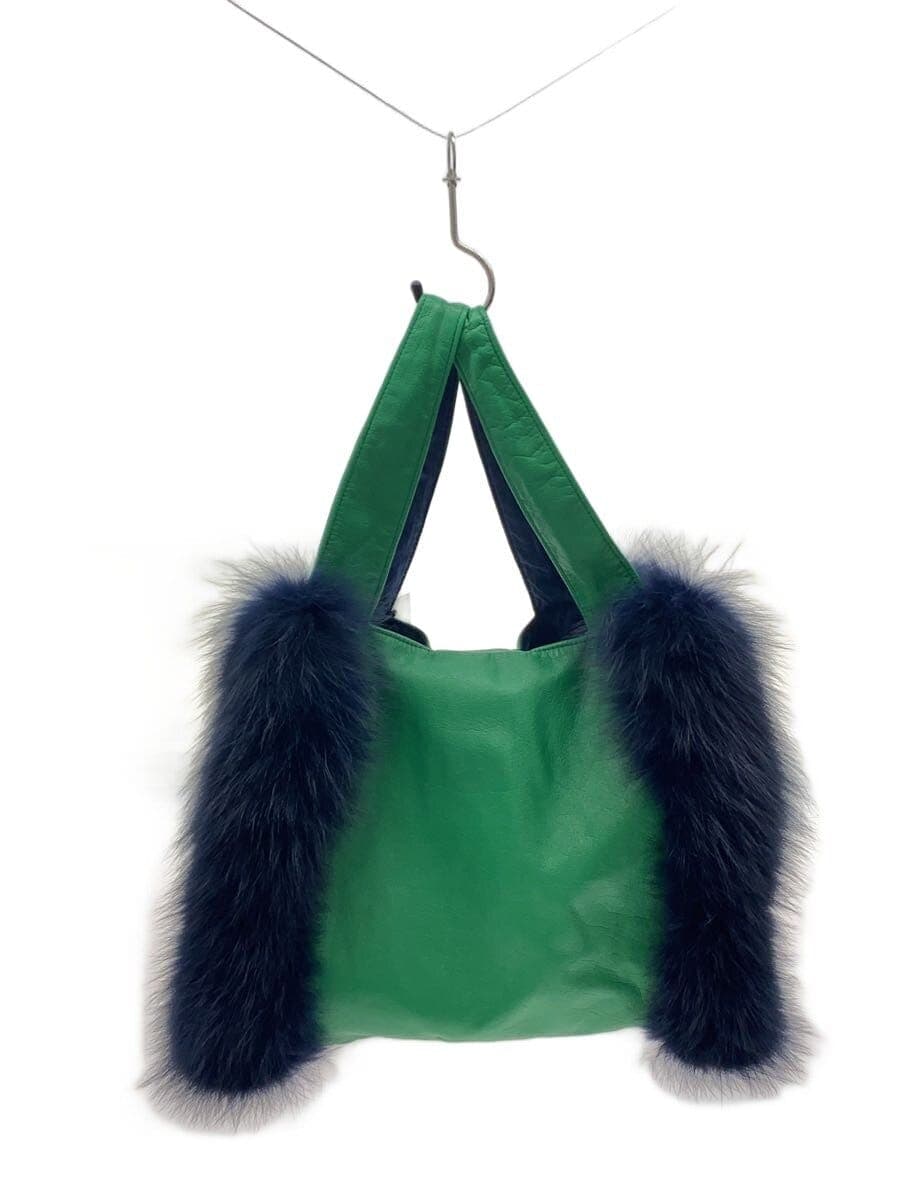 LUDLOW Tote Bag Fur GRN Solid