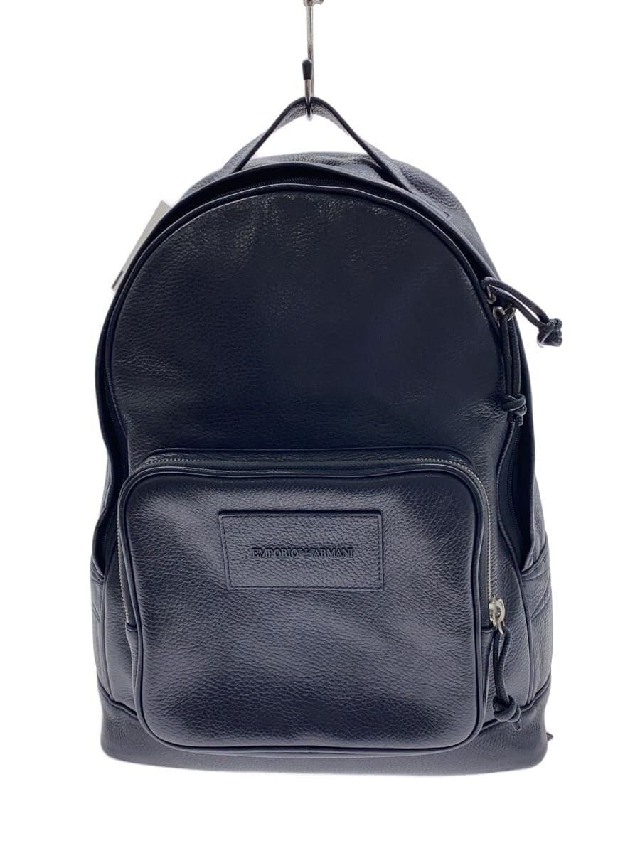 EMPORIO ARMANI Backpack Leather NVY