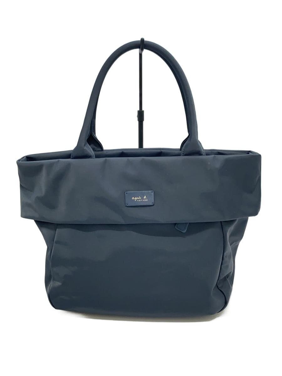 agnes b VOYAGE Handbag NVY Solid