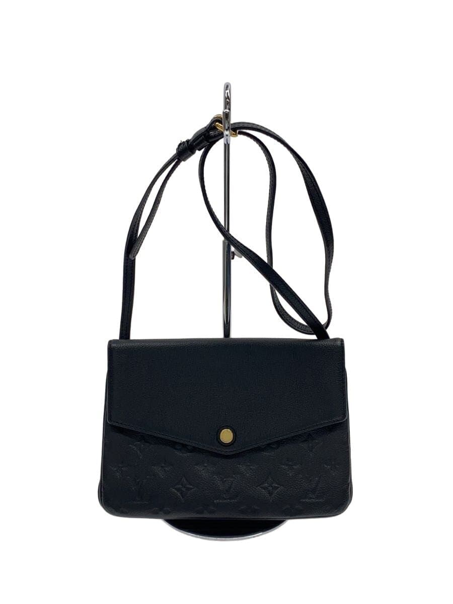 LOUIS VUITTON Twin Set_ Monogram Empreinte Leather BLK M50258