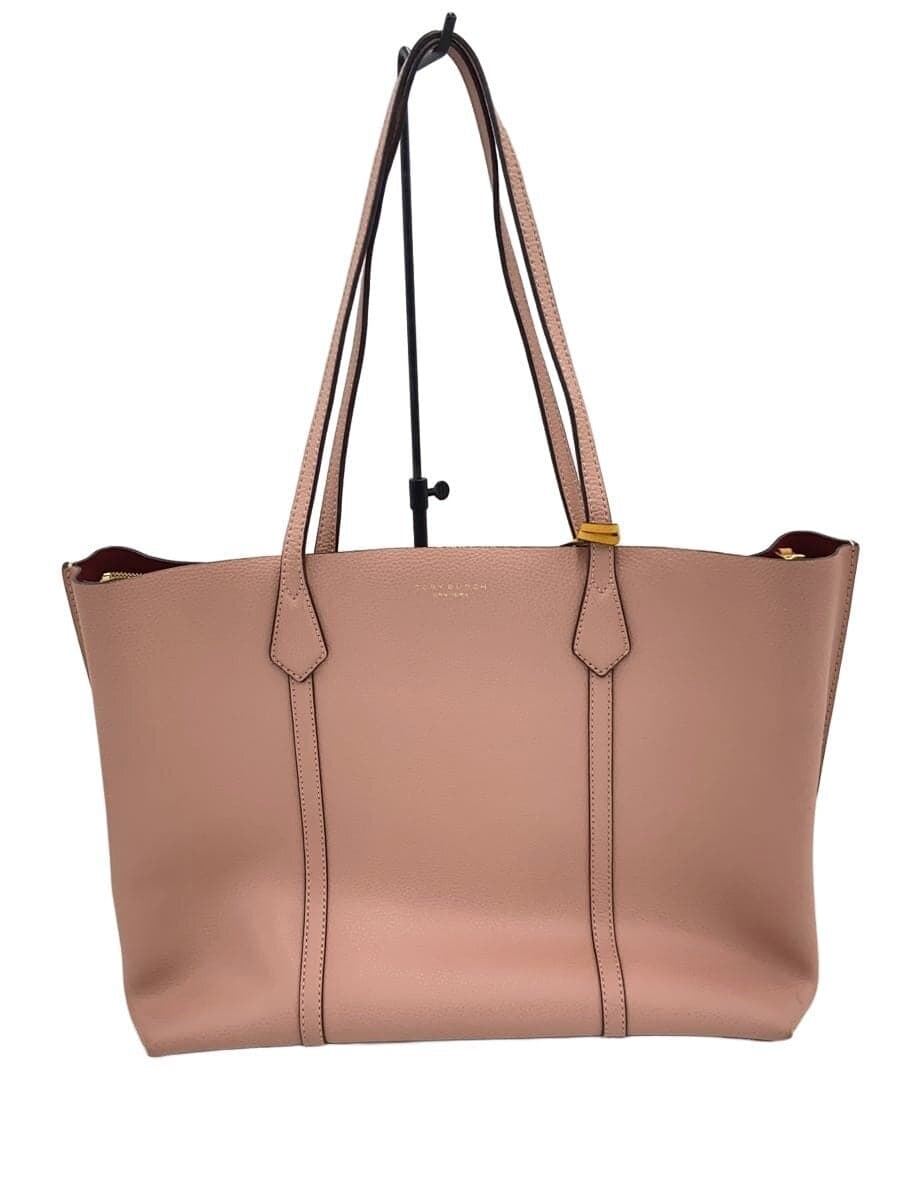 TORY BURCH Tote Bag Leather PNK Solid 10010539
