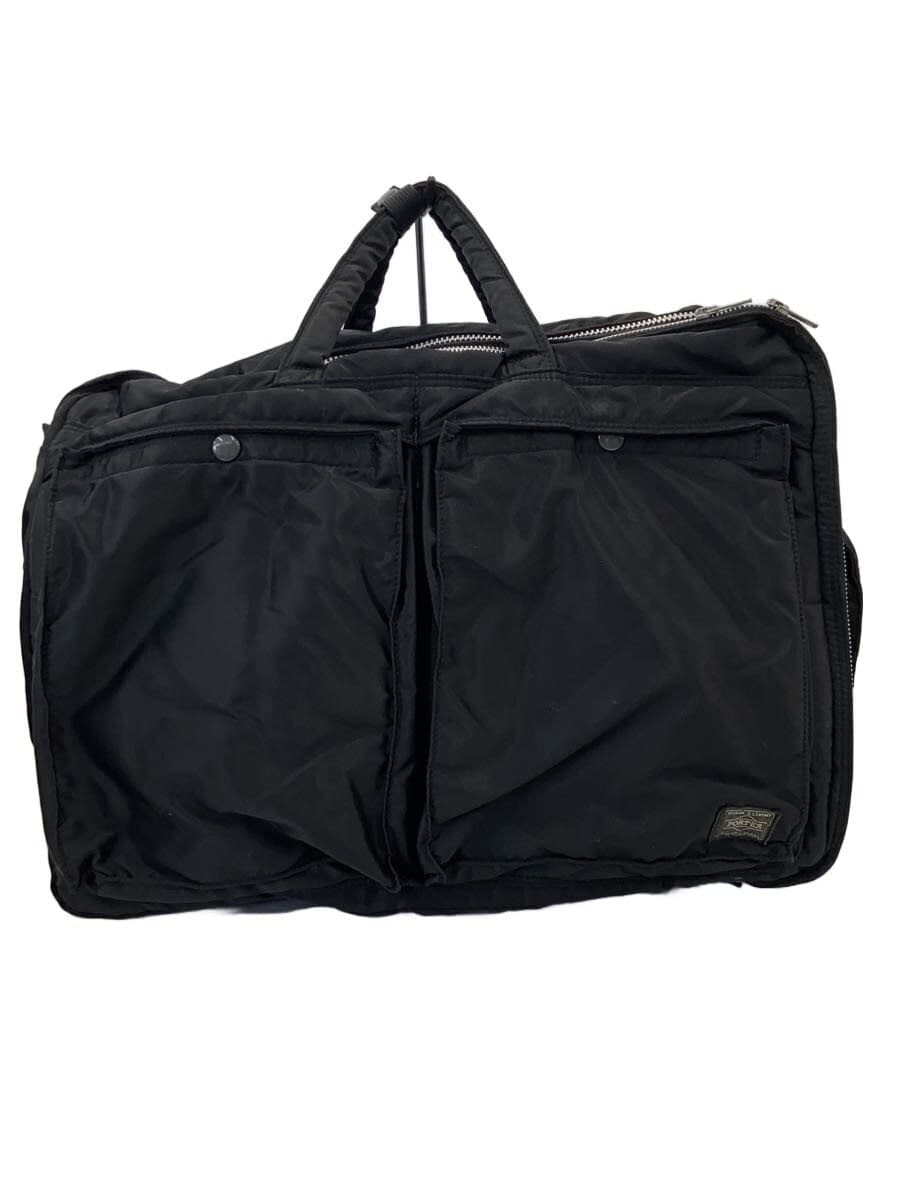PORTER Tanker Tote Bag BLK Solid