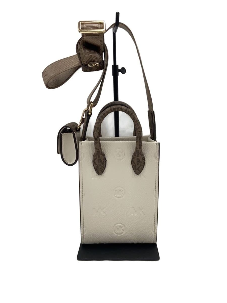 MICHAEL KORS Shoulder Bag WHT All Over Pattern AV-2309
