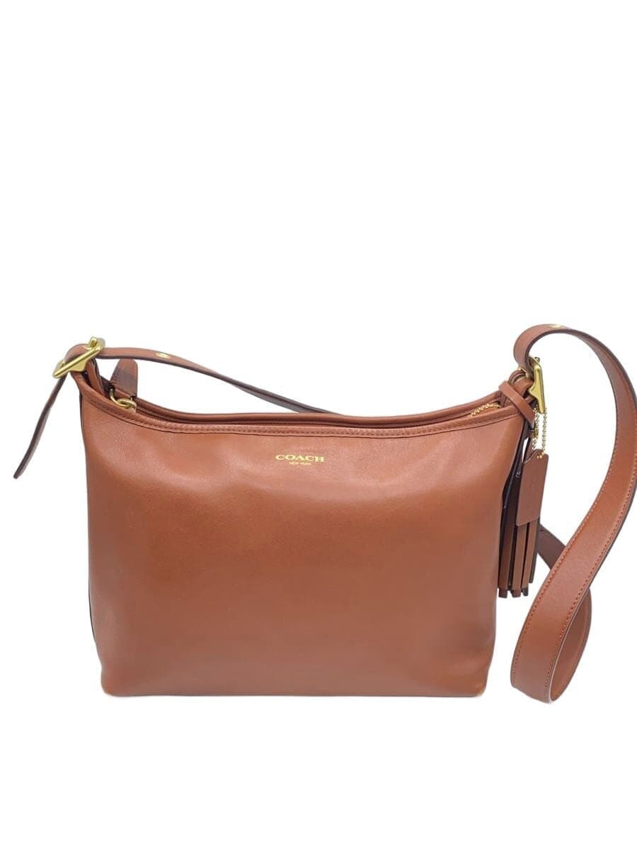 COACH Shoulder Bag Leather BRW 25355