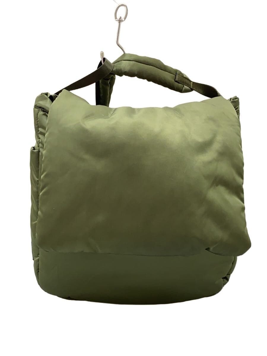 NOMADISLUCK PACK Shoulder Bag Nylon KHK Plain Stains present