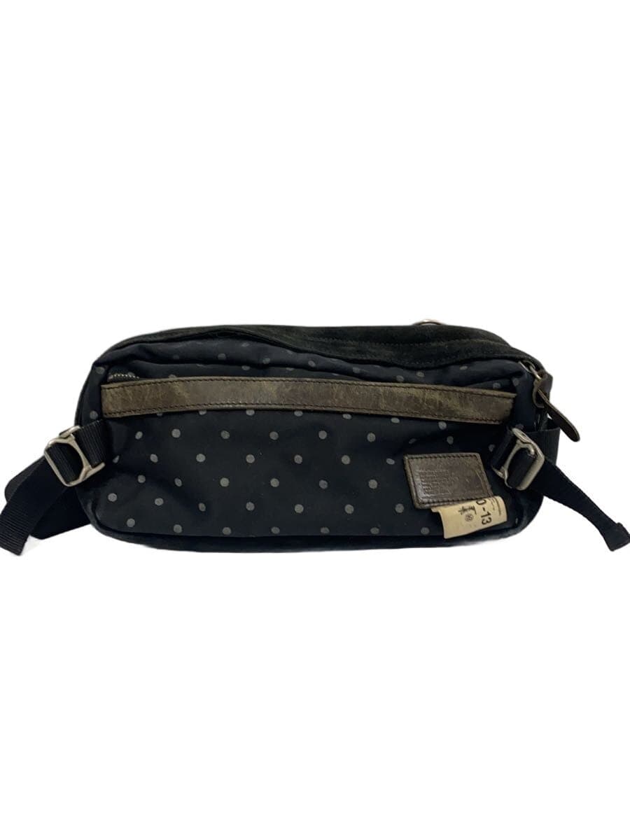 STUSSY x MSPC(master-piece)Waist Bag Cotton BLK Dot