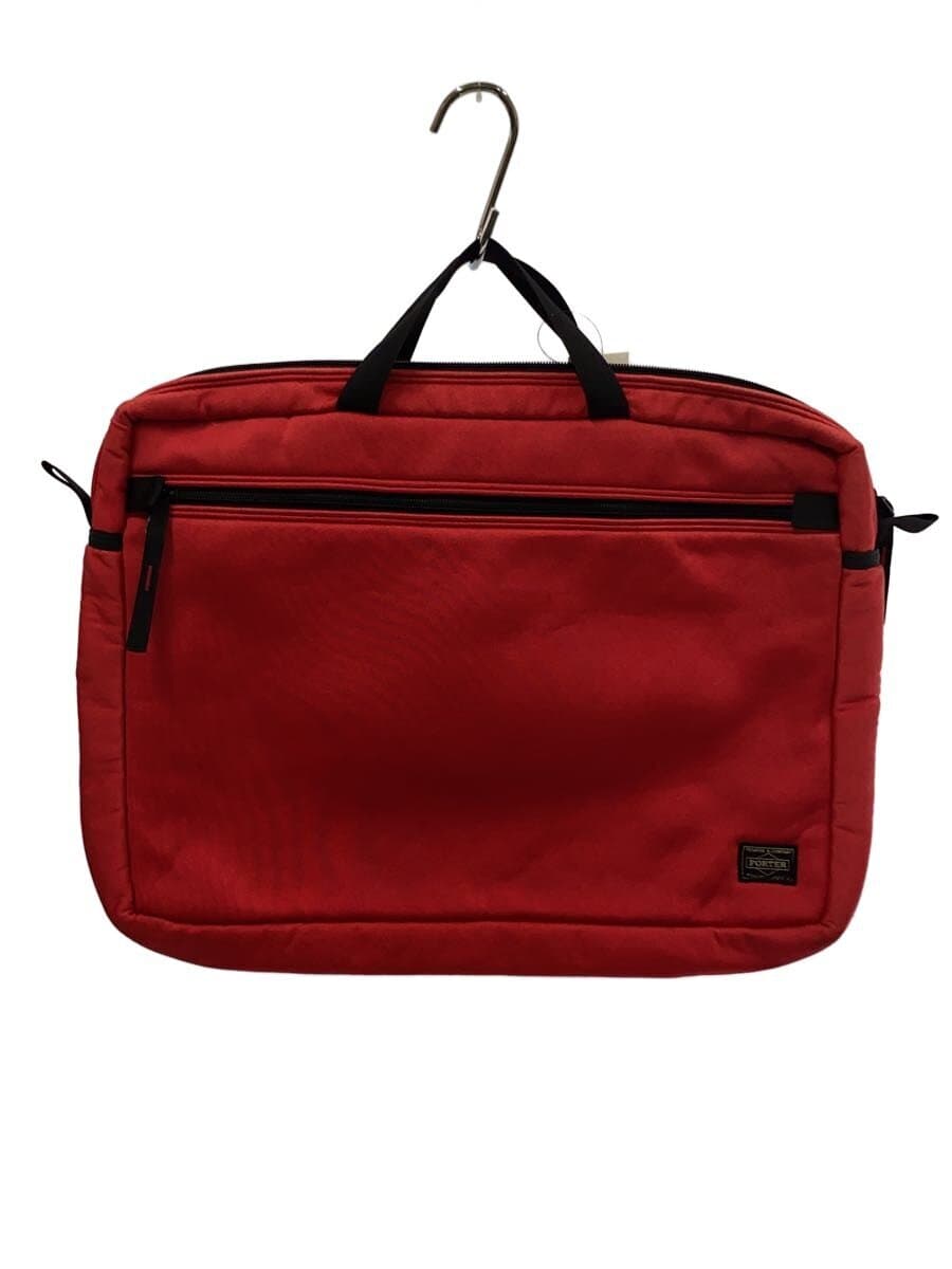 PORTER Briefcase Polyester RED Solid 590-8967 SPECE