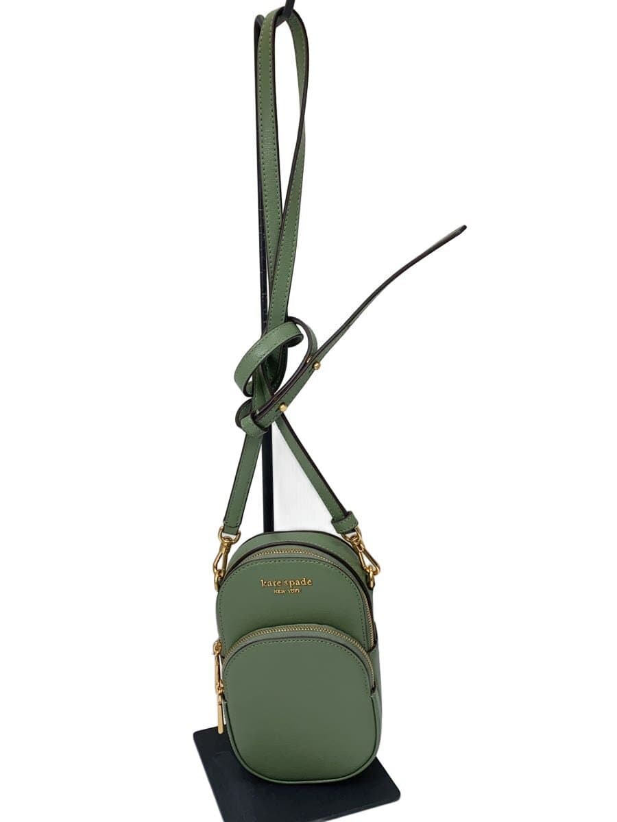 kate spade new york Morgan Shoulder Bag Leather GRN K9559