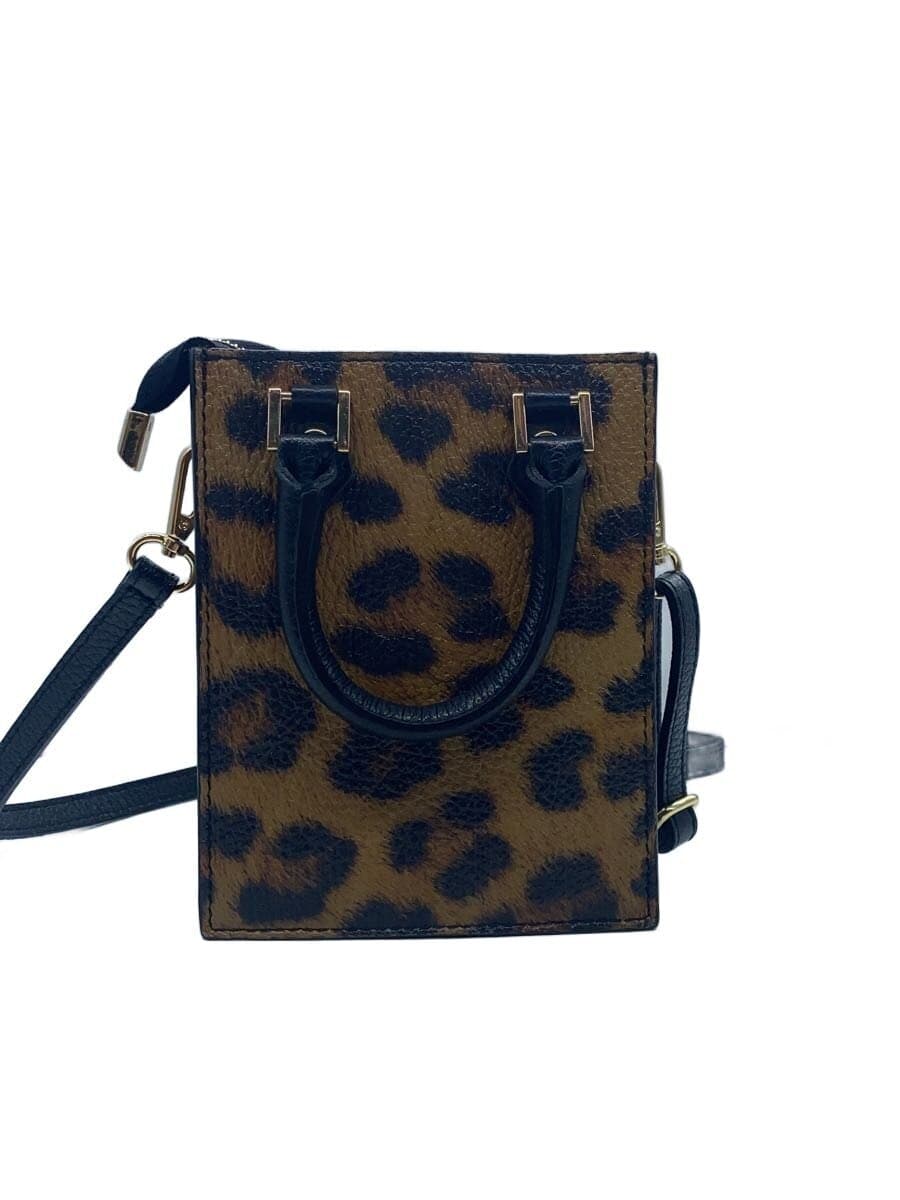 AULENTTI Shoulder Bag Leather CML Animal