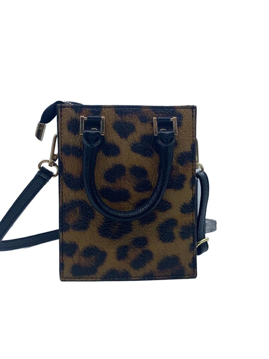 AULENTTI Shoulder Bag Leather CML Animal