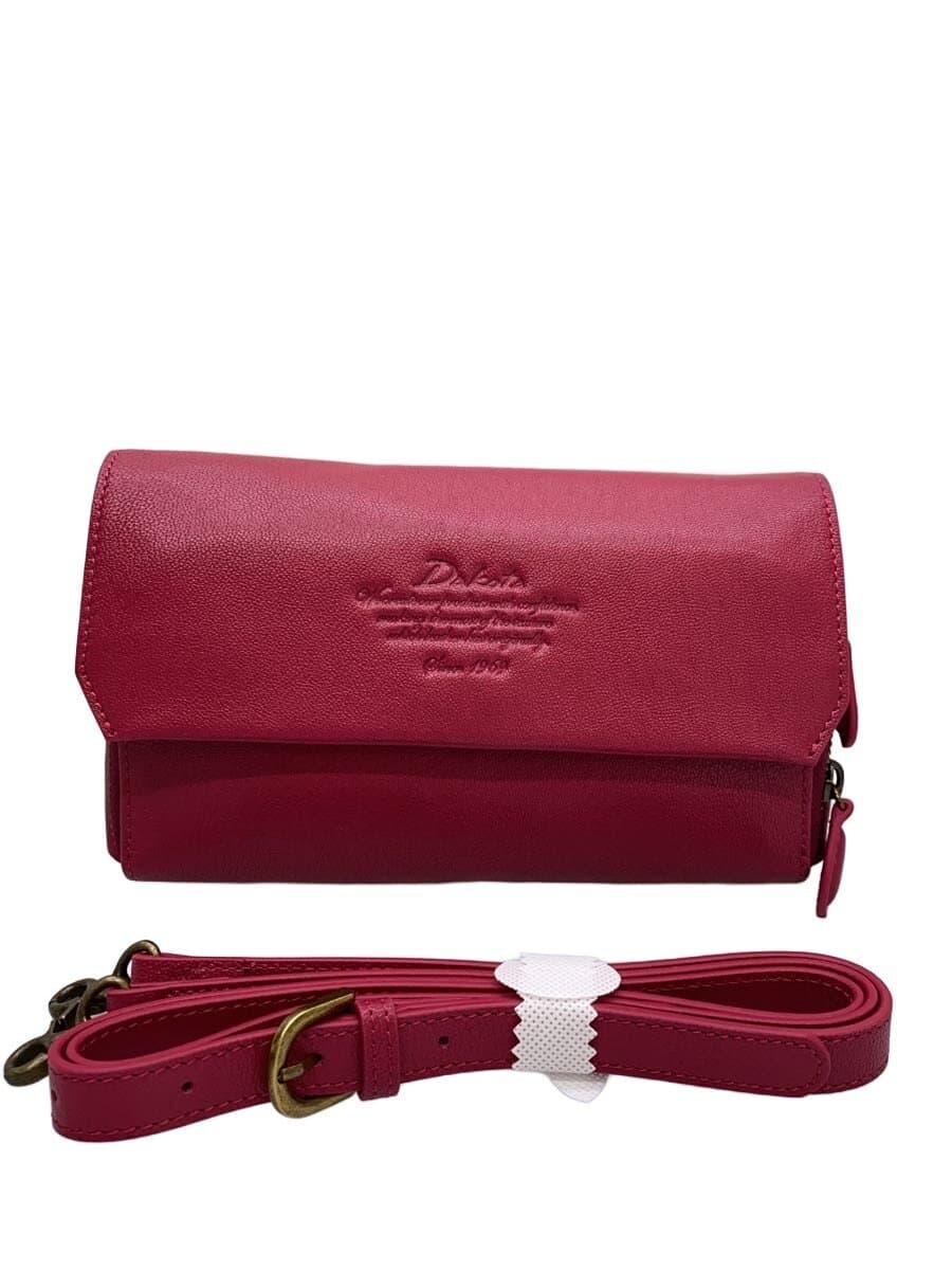 DAKOTA Wallet Shoulder Bag Leather PNK 1032460